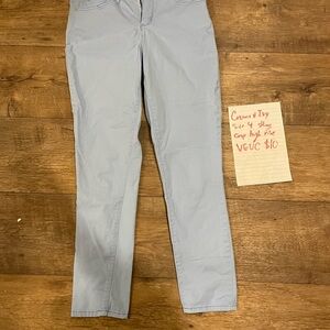 Crown & Ivy Women's Sky Blue High Rise Jeans